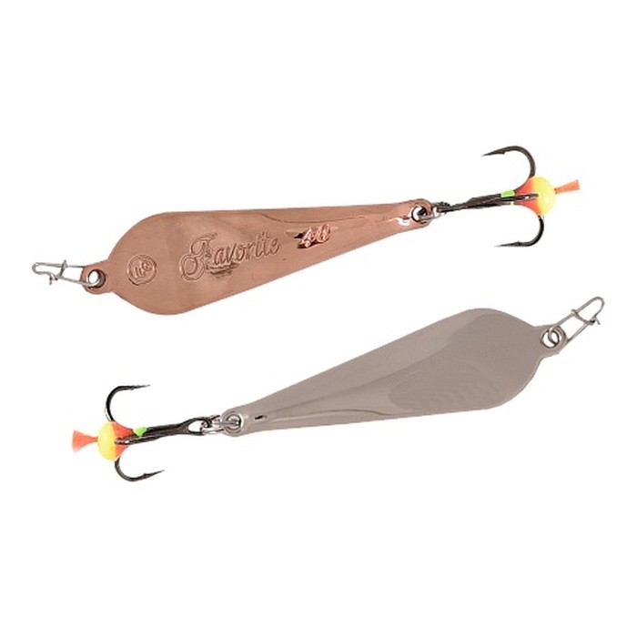 Зимняя Блесна Ecopro Favorite 4,5 гр 40 мм S/C   EPVJFT40SC — характеристики,  особенности конструкции