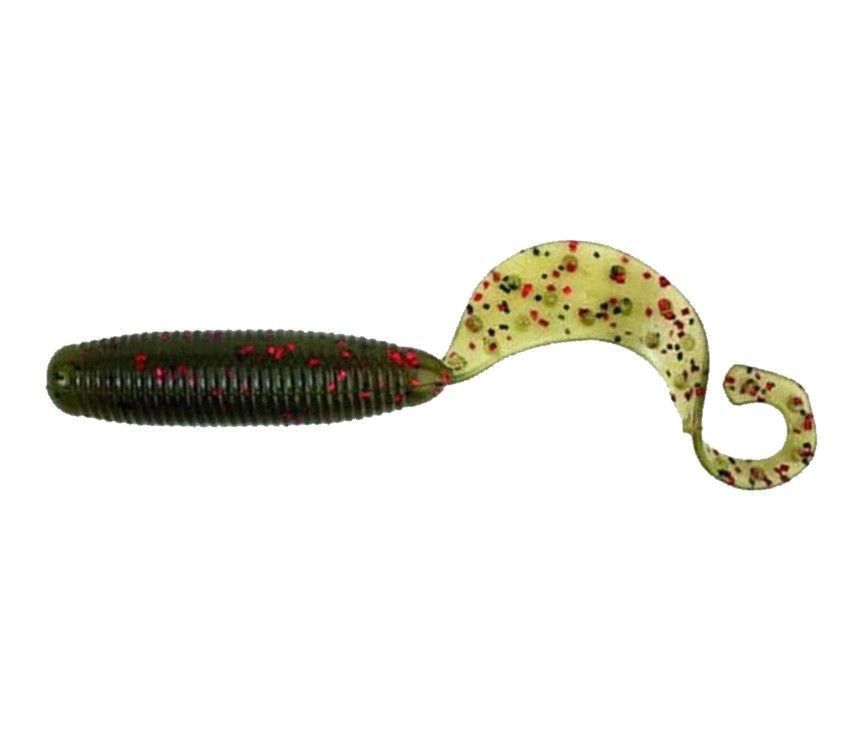 Силиконовая приманка Reins Fat G-Tail Grub 3 76 мм 12 шт 025-Watermelon Red   FGTG3-025 — характеристики,
	                                    особенности конструкции