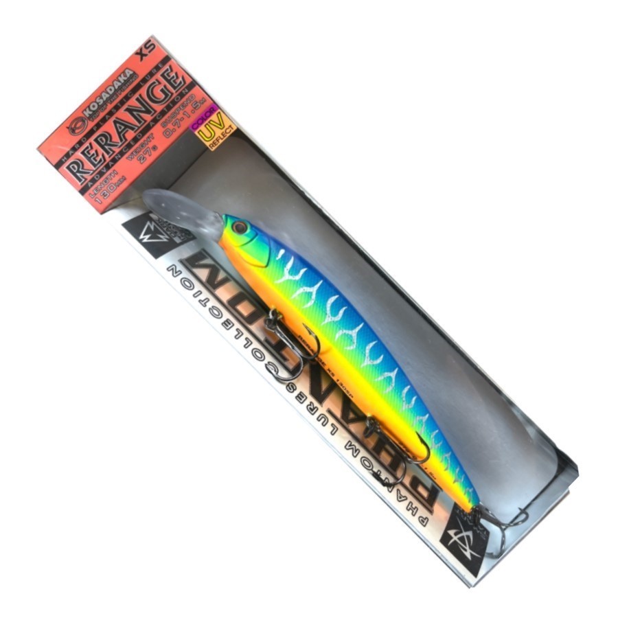 Воблер Kosadaka Rerange XS 130SP REV 27 гр   RergXs130SP-REV — крупный план
	                                    2