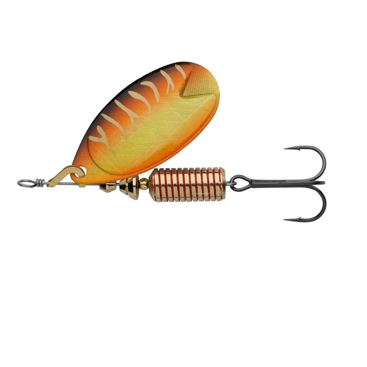 Вращающаяся Блесна Abu Garcia Fast Attack 4 №4 7 гр Red Hot Tiger LF  1549865 — характеристики,  особенности конструкции