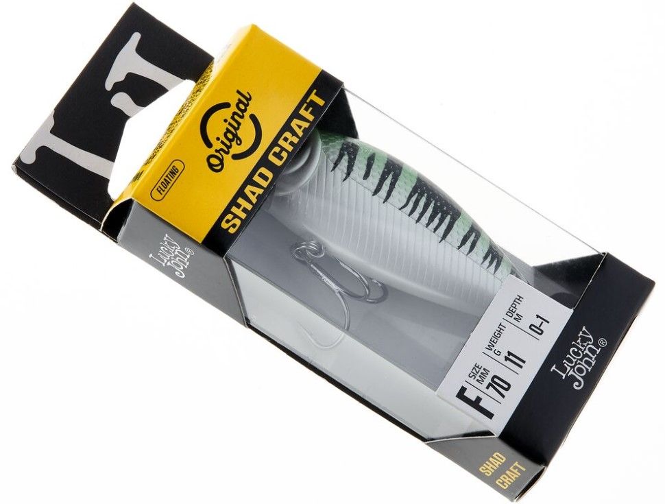 Воблер Lucky John Shad Craft 70F A024 13 гр Original  LJO1107F-A024 — крупный план
	                                    2