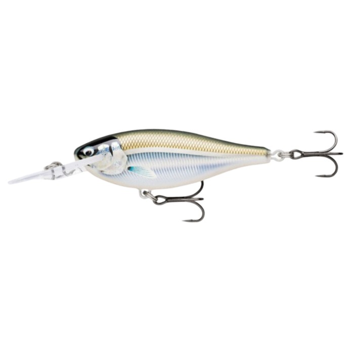Воблер Rapala Shad Rap Elite 75 GDMM 12 гр   SRE75-GDMM — характеристики,
	                                    особенности конструкции
