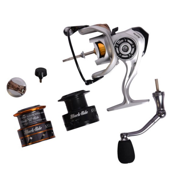 Катушка Black Side Aviator 2500FD    BSAV2500FD — крупный план
	                                    2