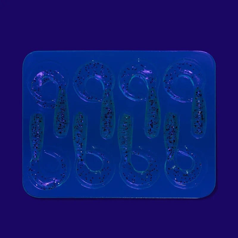 Силиконовая приманка CF Angry Spin 1 25 мм 8 шт 7   20-25-7-6 — крупный план
	                                    2