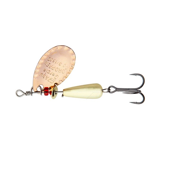 Вращающаяся Блесна Abu Garcia Droppen 8 гр Copper LF  1549737 — крупный план
	                                    1