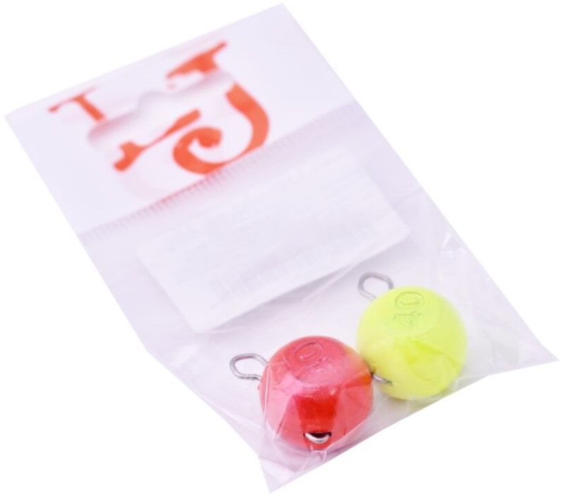 Груз Lucky John Ball 40 гр 2 шт RGY Mix 1   LJBRMIX1-040 — крупный план
	                                    1