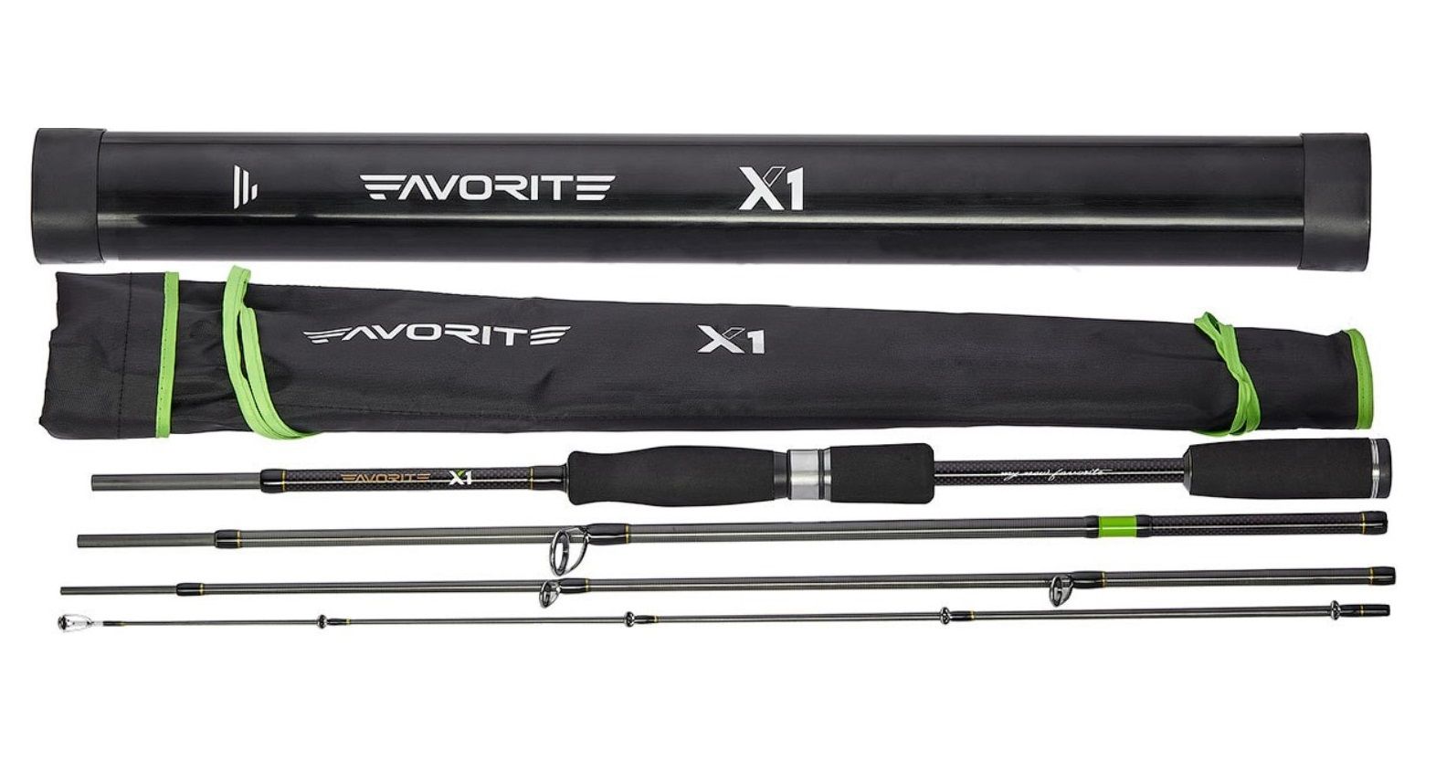 Спиннинг Favorite X1 Travel 804ExH 244 см 30 - 80 гр    1693.04.89 — крупный план
	                                    4