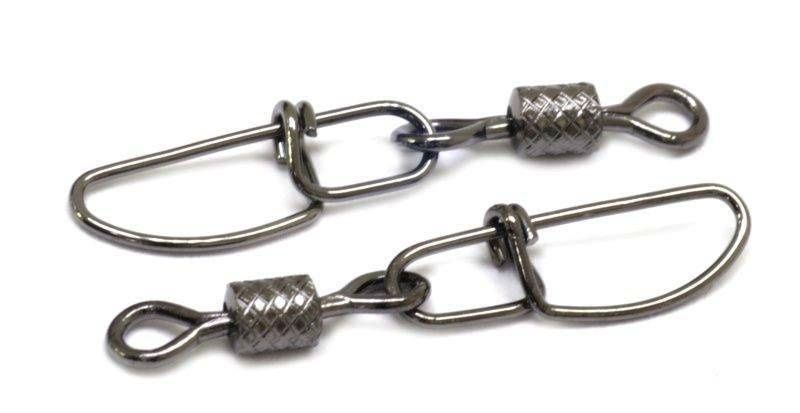 Вертлюг с застежкой Kosadaka Insurance Snap №8 6 шт    3021BN-8 — крупный план
	                                    1