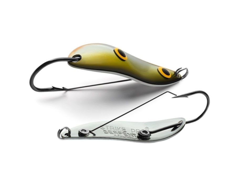 Колеблющаяся Блесна Strike Pro Serpent Single 65M 14 гр 65 мм A252S-CP   ST-010AS#A252S-CP — крупный план
	                                    1