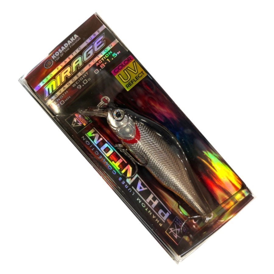 Воблер Kosadaka Mirage XD 70F SBL 9,8 гр   MirgxD70F-SBL — крупный план
	                                    1