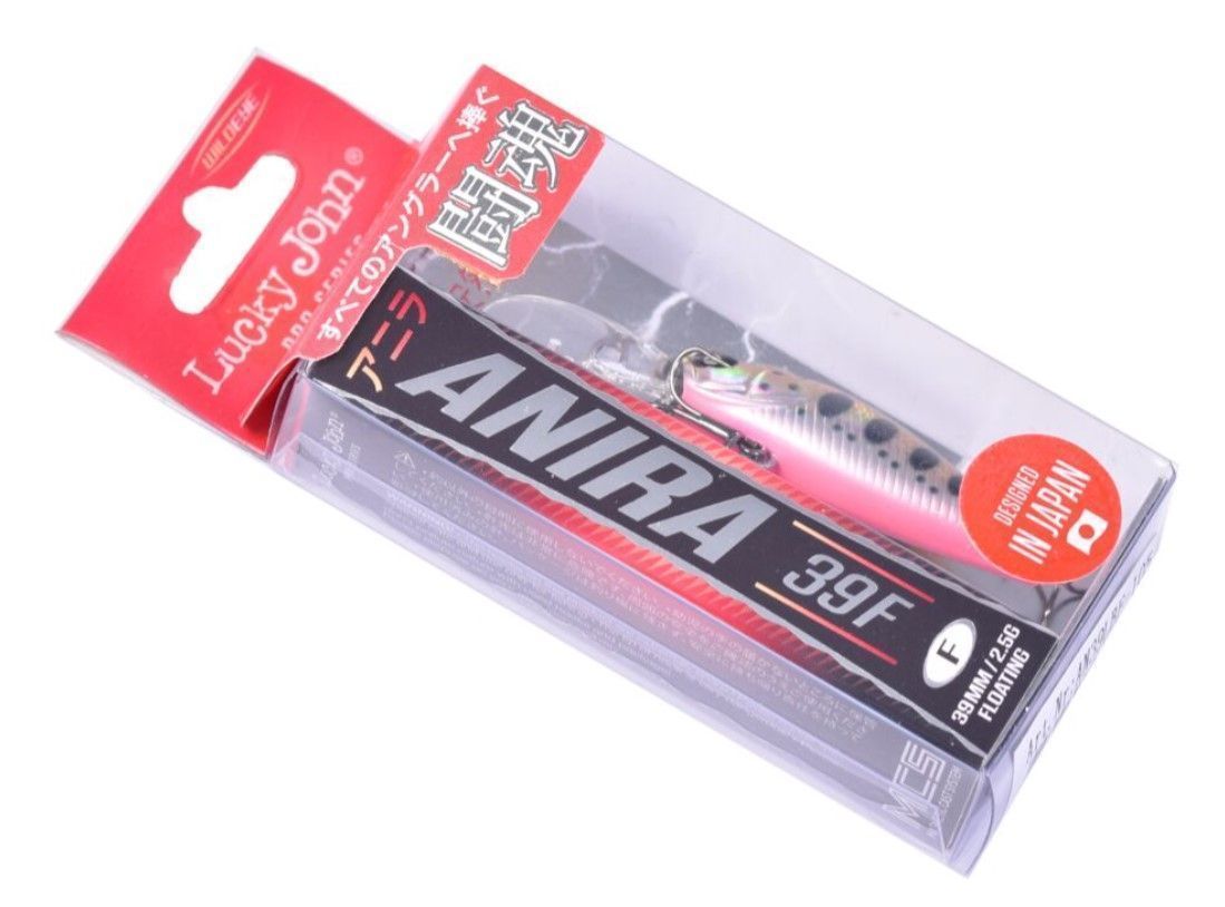 Воблер Lucky John Anira 39LBF 105 2,5 гр Pro Series  AN39LBF-105 — крупный план
	                                    2