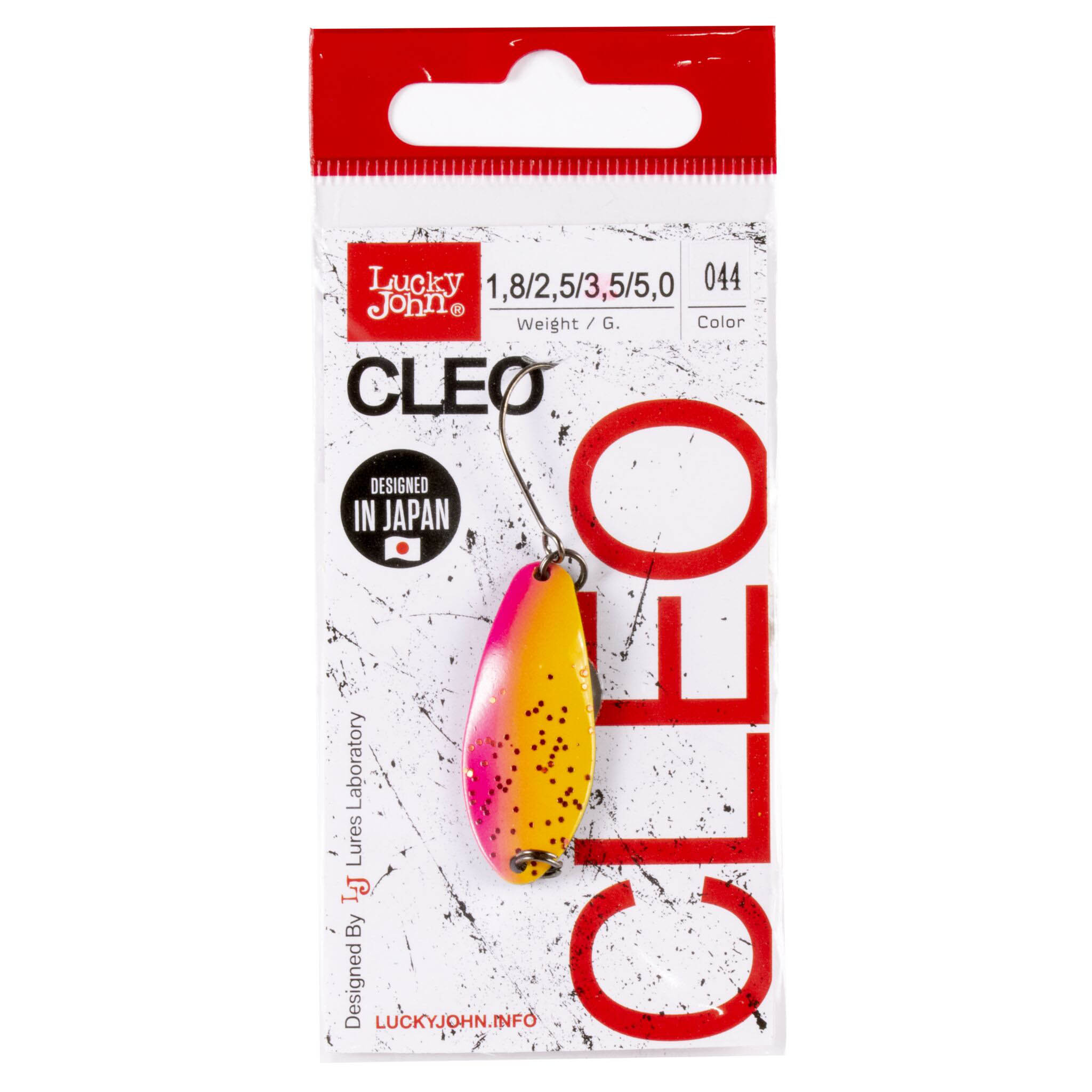 Колеблющаяся Блесна Lucky John Cleo 3,5 гр 34 мм 044   LJCL35-044 — крупный план
	                                    2