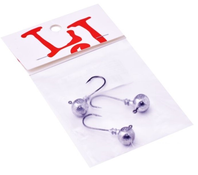 Джиг-головка Lucky John Ball №2/0 8 гр 3 шт Bn   LJBLJ-008 — крупный план
	                                    1