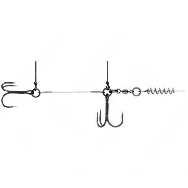 Стингер Мормыш Spring Lock Big Size Титановый №1/0 20 кг 1 шт  Со спиралью L  VD-TiSL-L — характеристики,
	                                    особенности конструкции