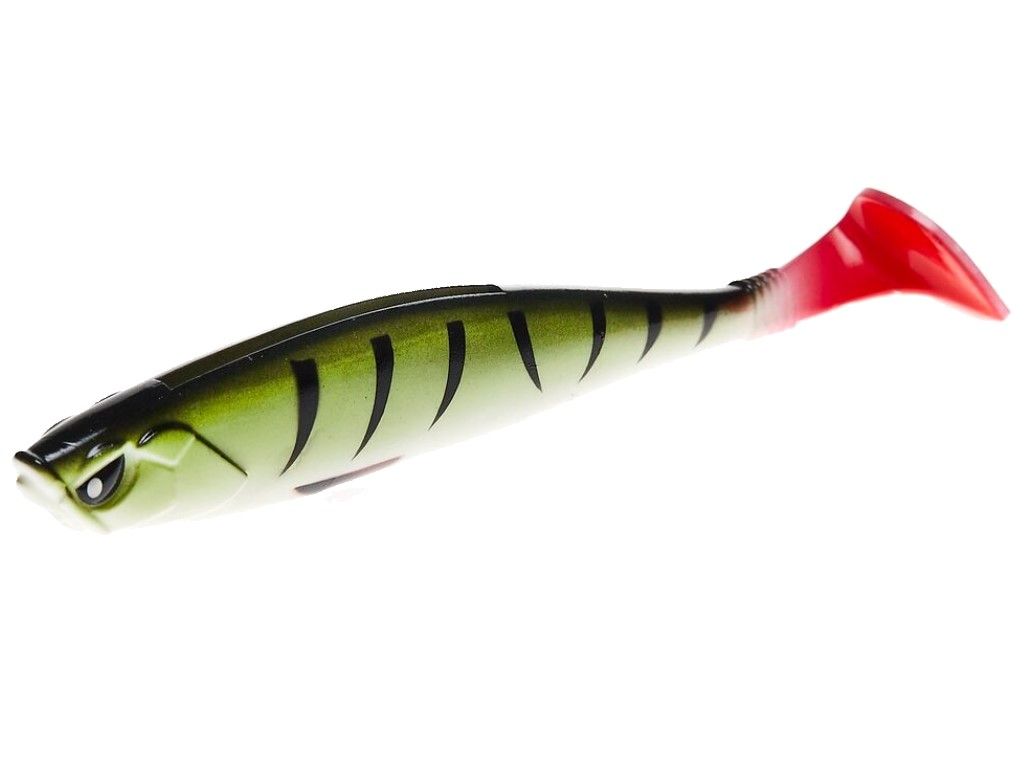 Силиконовая приманка Lucky John Basara Soft Swim 2.5in 63 мм 8 шт PG10 3D Series  140402-PG10 — крупный план
	                                    1