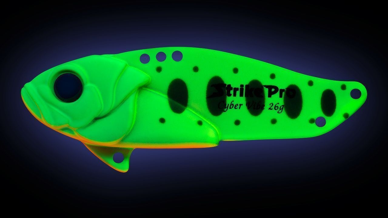 Цикада Strike Pro Cyber Vibe 65 26 гр Lemon Mat Tiger   JG-005E#A178S — крупный план
	                                    1