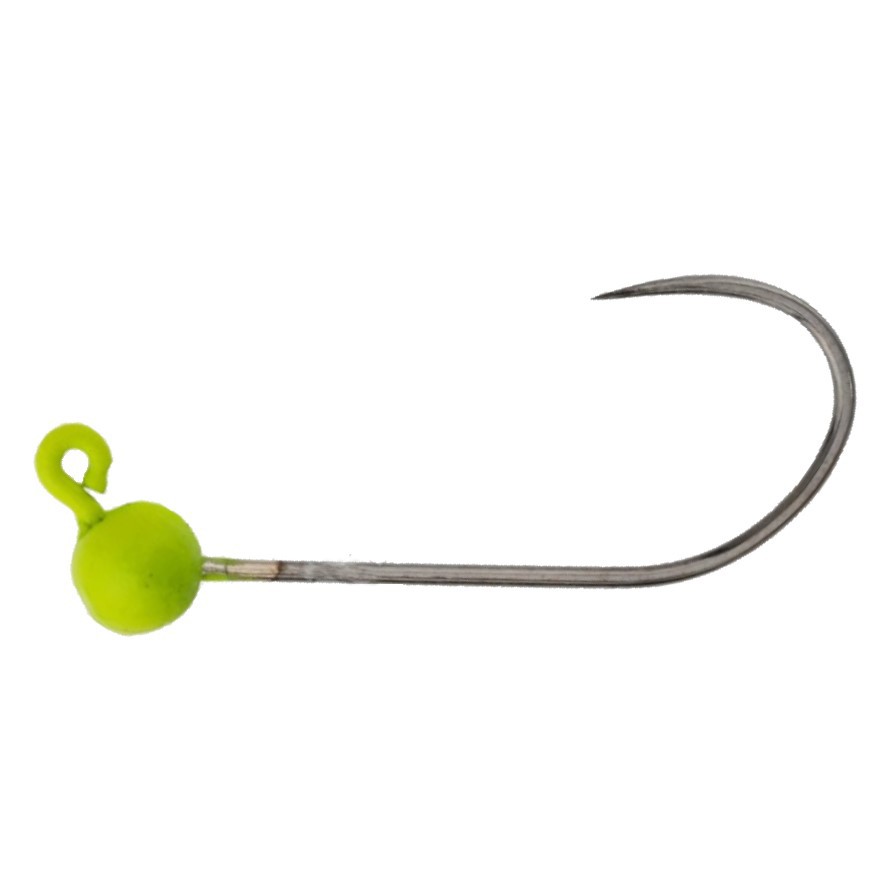 Джиг-головка Тула Безбородая №4 1 гр 3 шт Желтый   дбж-410 — характеристики,  особенности конструкции