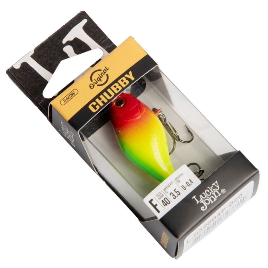 Воблер Lucky John Chubby 40F 020 3,5 гр Original  LJO2004F-020 — крупный план
	                                    2