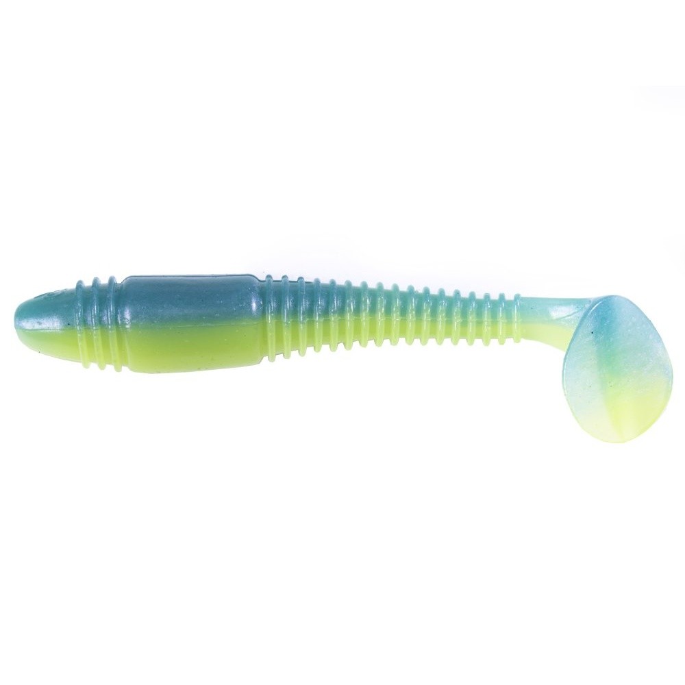Силиконовая приманка Lucky John Tioga Fat 4.5in 114 мм 4 шт T57 Pro Series  140147-T57 — крупный план
	                                    1