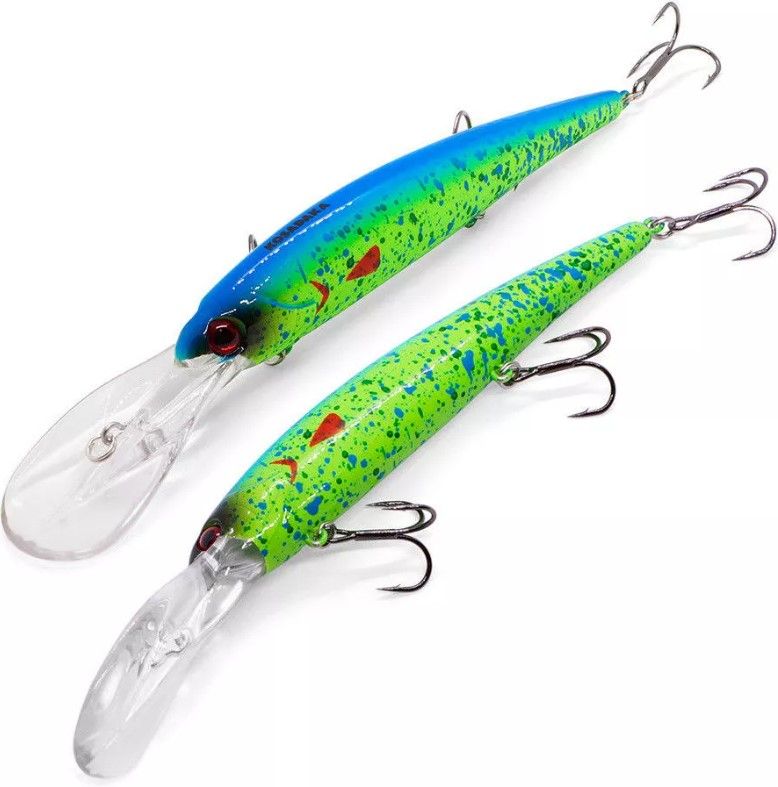 Воблер Kosadaka Bandit Deep XL 120F BKK 21 гр   BandXL120D-BKK — крупный план
	                                    1