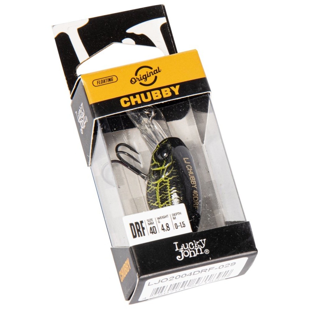 Воблер Lucky John Chubby DR 40F 029 3,8 гр   LJO2004DRF-029 — крупный план
	                                    2