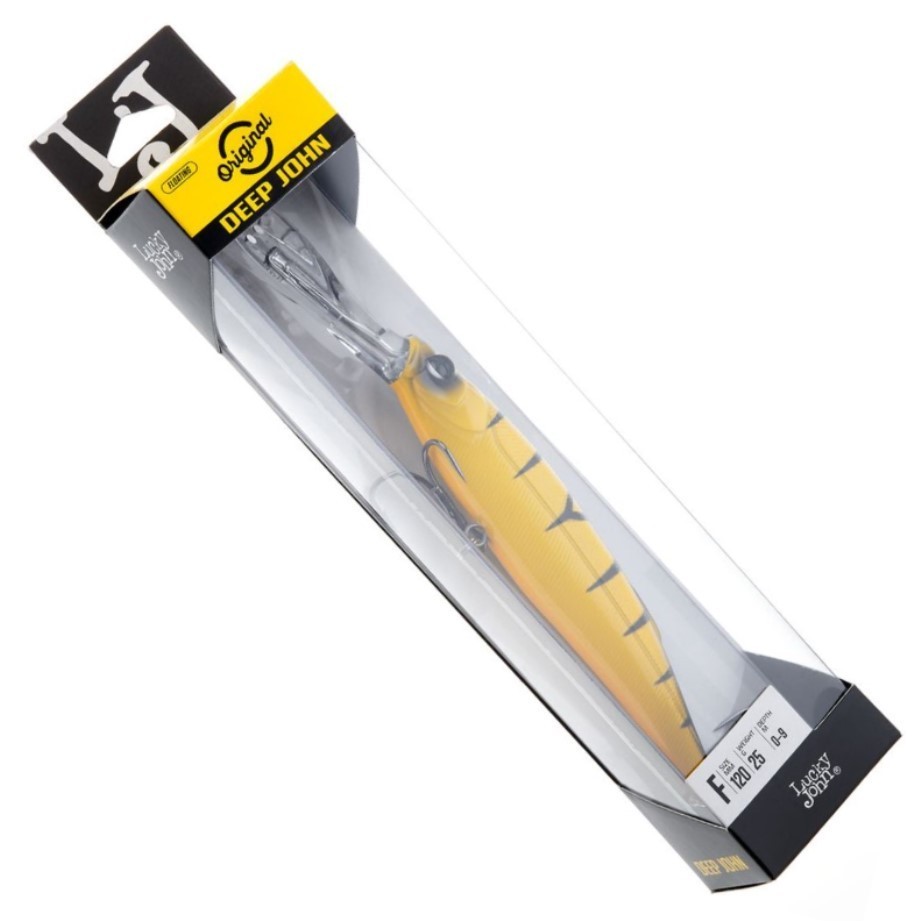 Воблер Lucky John Deep John 120F 014 25 гр Original  LJO0112F-014 — крупный план
	                                    2