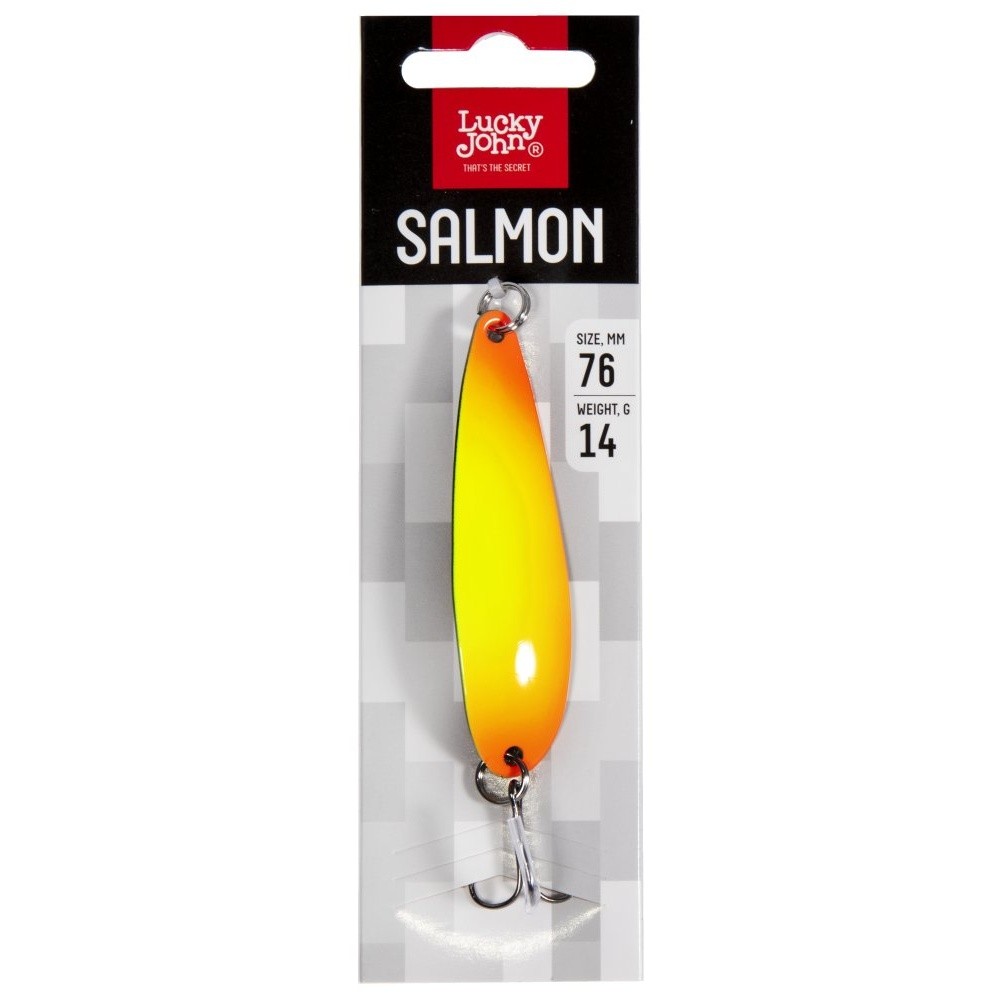 Колеблющаяся Блесна Lucky John Salmon 14 гр 76 мм 006   LJSAL014-006 — крупный план
	                                    3
