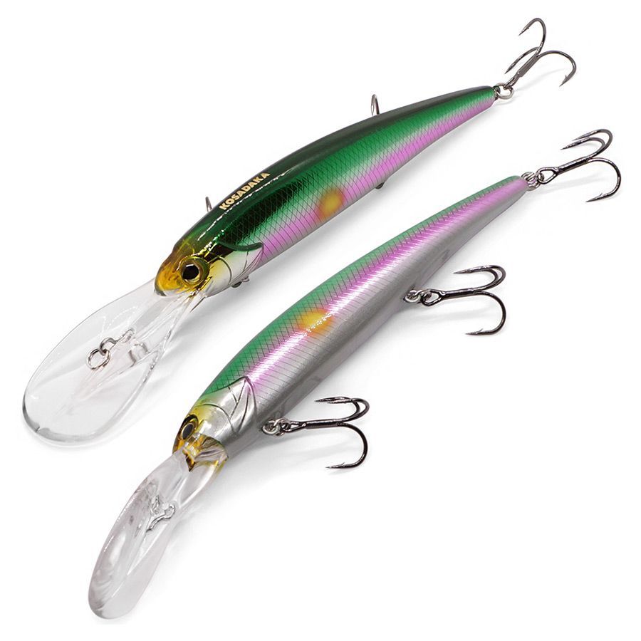 Воблер Kosadaka Bandit Deep XL 120F CGA 21 гр   BandXL120D-CGA — крупный план
	                                    1