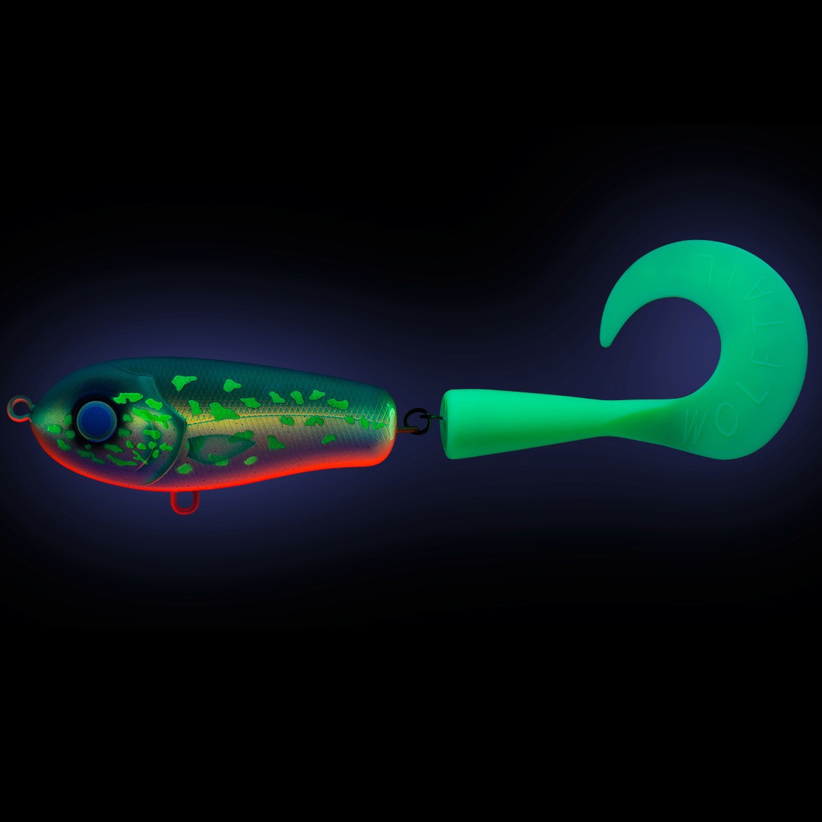 Воблер Strike Pro Wolf Tail Sinking 230 AC450F Malaren 104,5 гр   EG-159#AC450F — крупный план
	                                    1