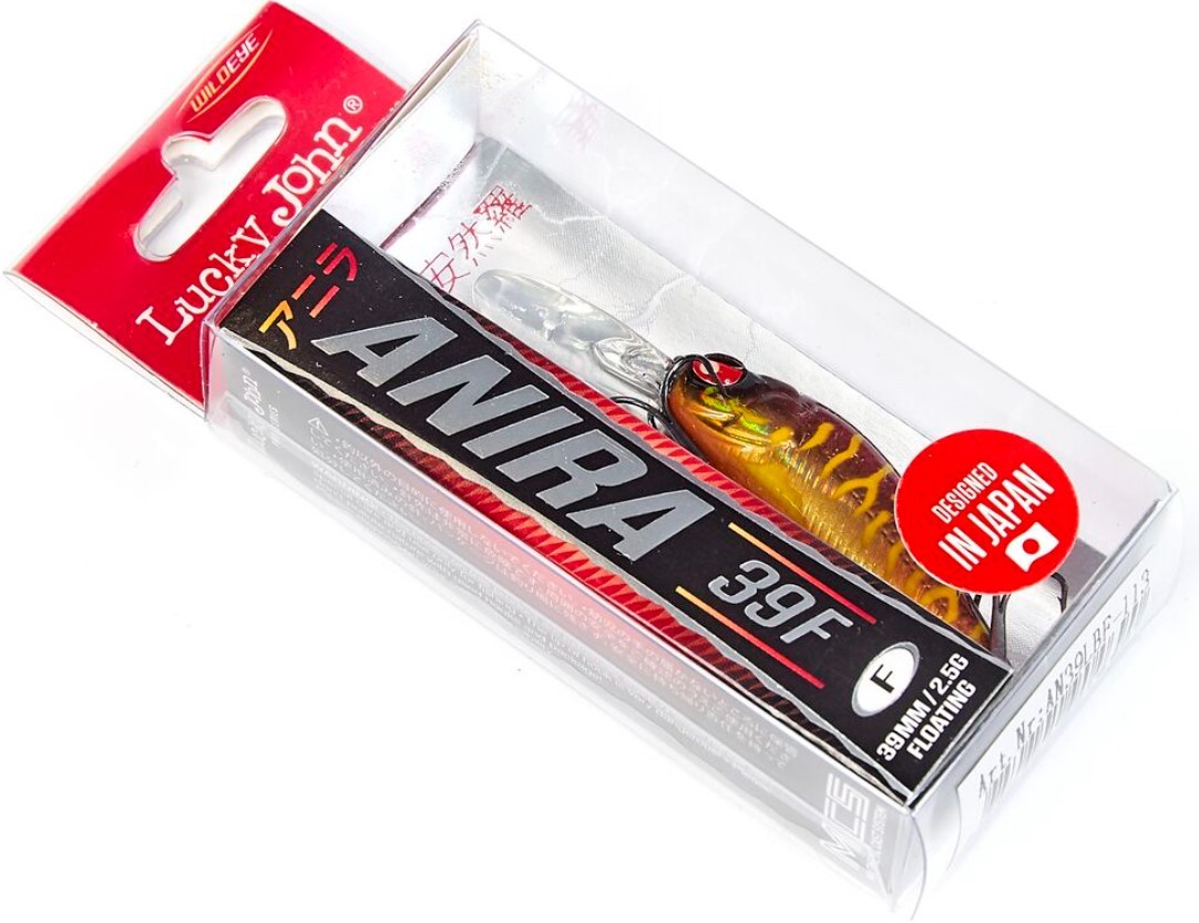 Воблер Lucky John Anira 39LBF 113 2,5 гр Pro Series  AN39LBF-113 — крупный план
	                                    2
