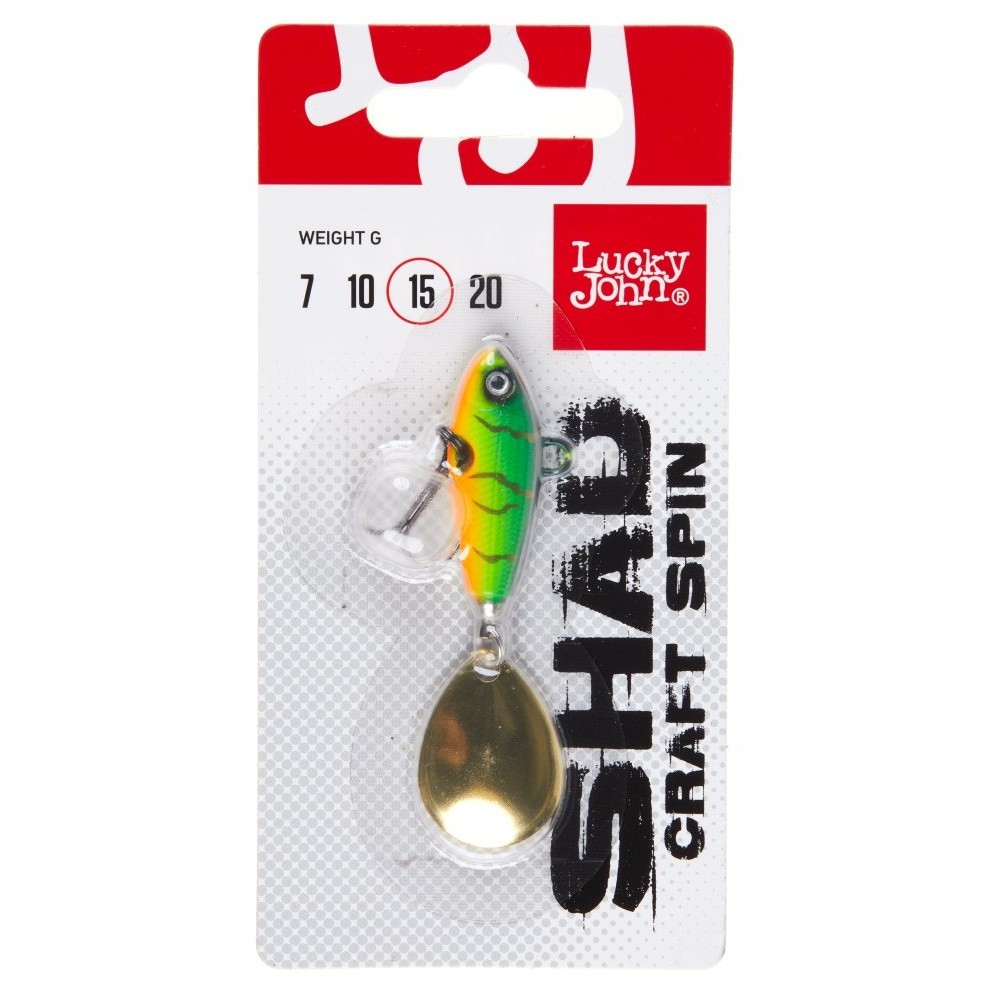 Тейл-спиннер Lucky John Shad Craft Spin 15 15 гр  003   LJSCS015-003 — крупный план
	                                    1