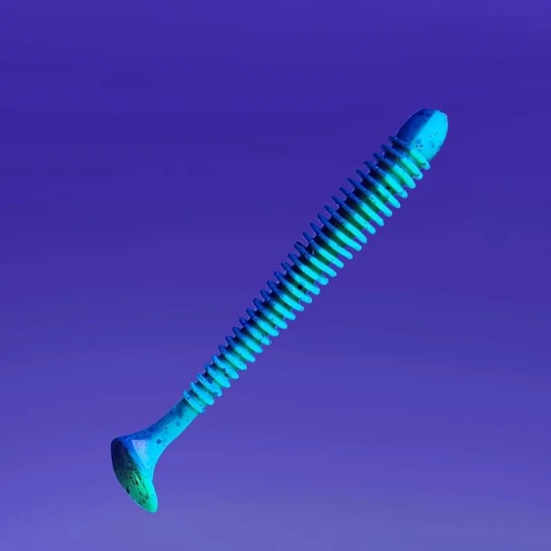 Силиконовая приманка CF Company Vibro Worm 4 100 мм 5 шт 4d   75-100-4d-6 — крупный план
	                                    1