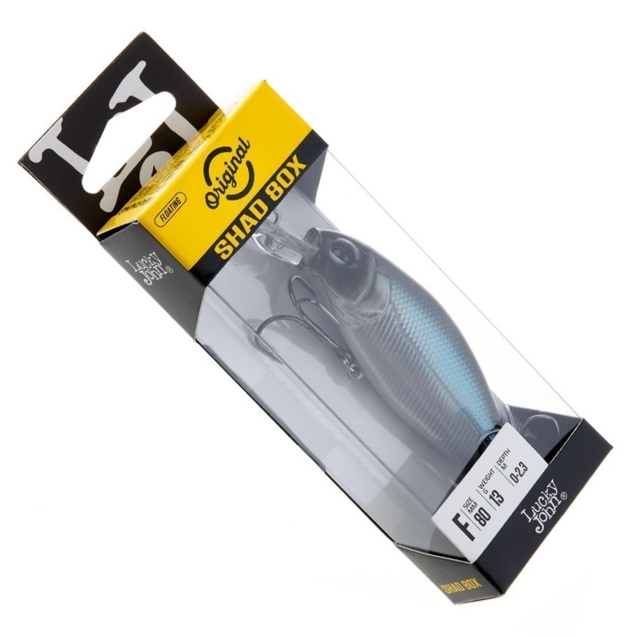 Воблер Lucky John Shad-X 80F 001 13 гр Original  LJO0308F-001 — крупный план
	                                    2