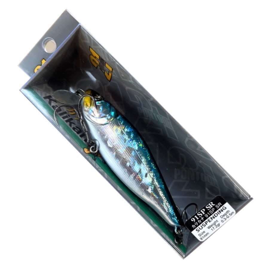 Воблер Pontoon 21 Kalikana 91SP-SR 005 Crash HG Wakasagi 17,2 гр   P21-KAL-91SP-SR-005 — крупный план
	                                    2