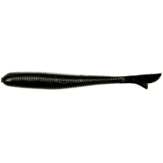 Силиконовая приманка Bait Breath U30 Fish Tail 2.8 71 мм 8 шт 003 Solid Black — характеристики,  особенности конструкции