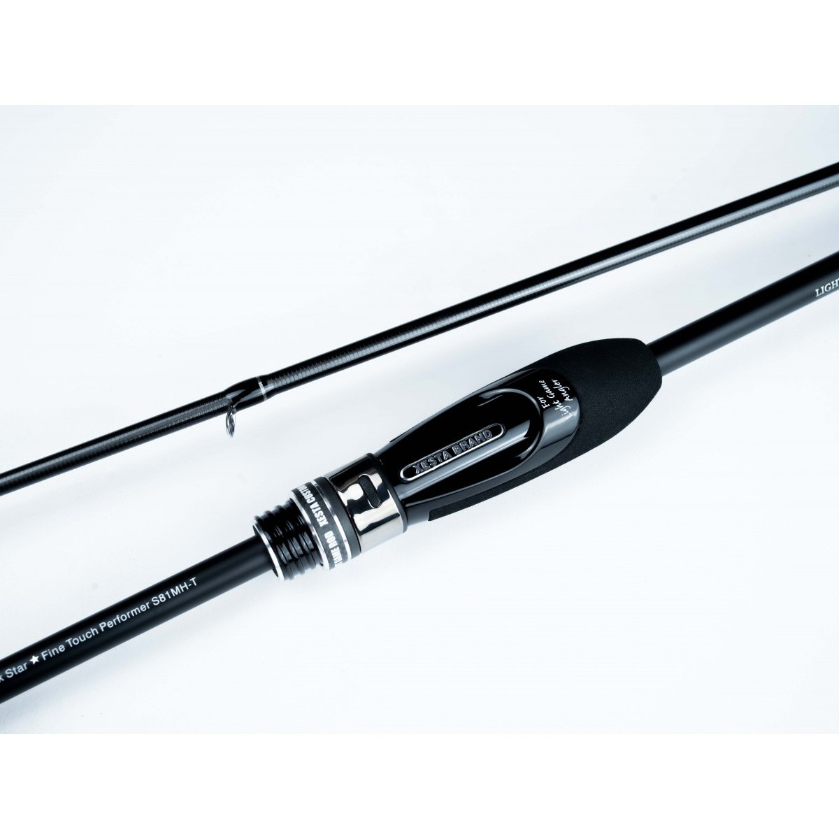 Спиннинг Xesta Black Star 2025 S81MH-T 248 см 1 - 17 гр  Fine Touch Perfomer  XBS25-S81MH-T — крупный план
	                                    3