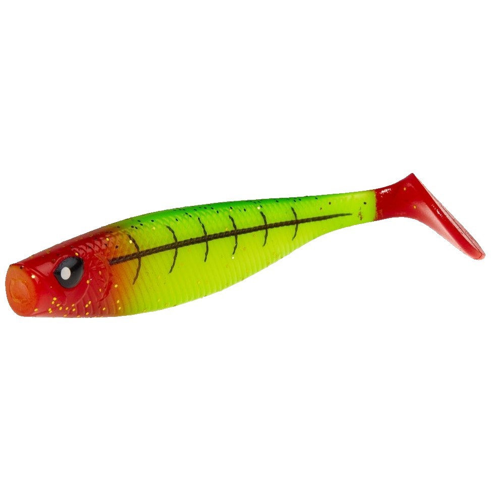 Силиконовая приманка Lucky John Red Tail Shad 7.0in 178 мм 2 шт PG15 3D Series  140428-PG15 — крупный план
	                                    1