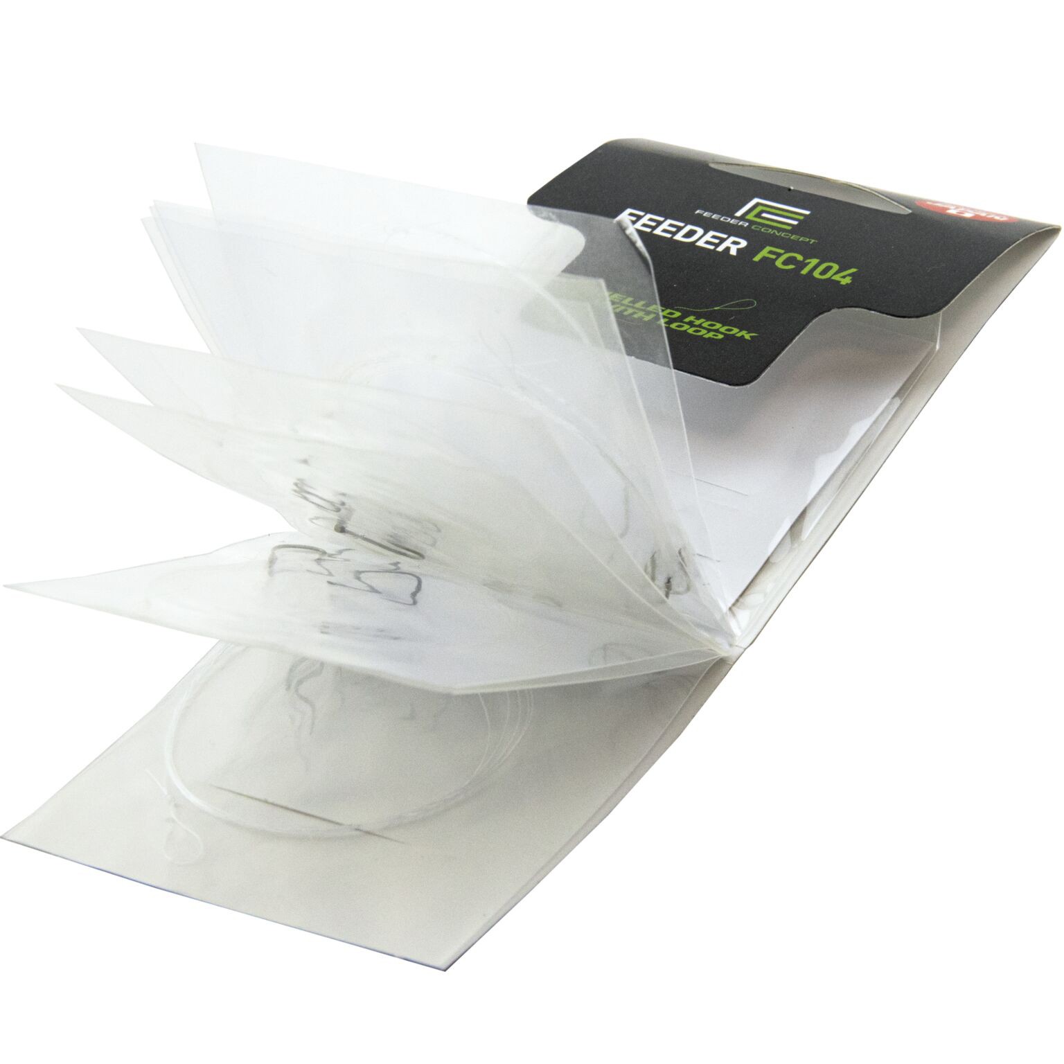 Поводок Feeder Concept Feeder FC104 70 см 1,32 кг  0,12 мм  10 шт №10  FC104-010-012 — крупный план
	                                    5