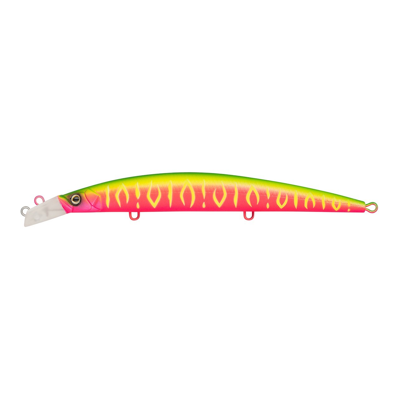 Воблер Strike Pro Top Water Minnow 130 A230S Watermelon Mat Tiger 15 гр   JL-158F#A230S — характеристики,  особенности конструкции