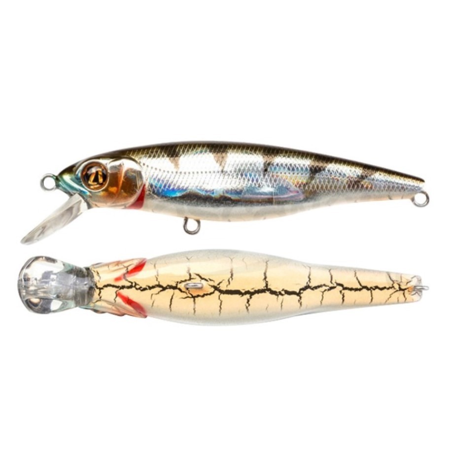 Воблер Pontoon 21 Greedy Guts 88F-SR 407 CB Crash HG Perch 10,9 гр   P21-GGT-88F-SR-407 — крупный план
	                                    1