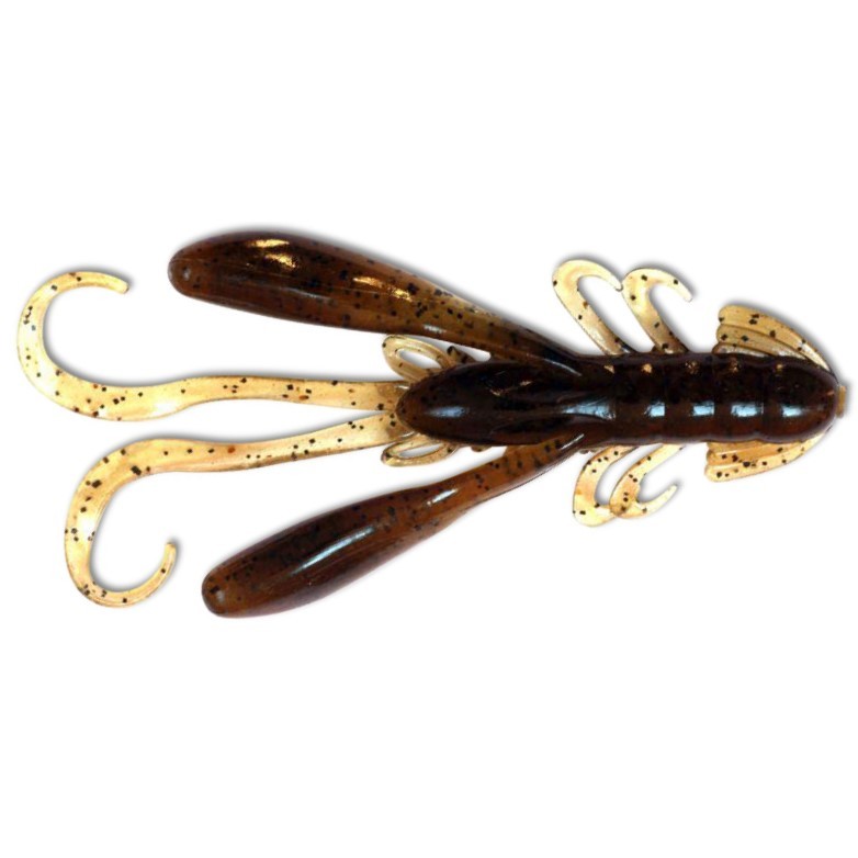 Силиконовая приманка Bait Breath U30 Rush Craw 3.5 89 мм 6 шт 817 Dark Green Pumpkin/Seed — характеристики,  особенности конструкции