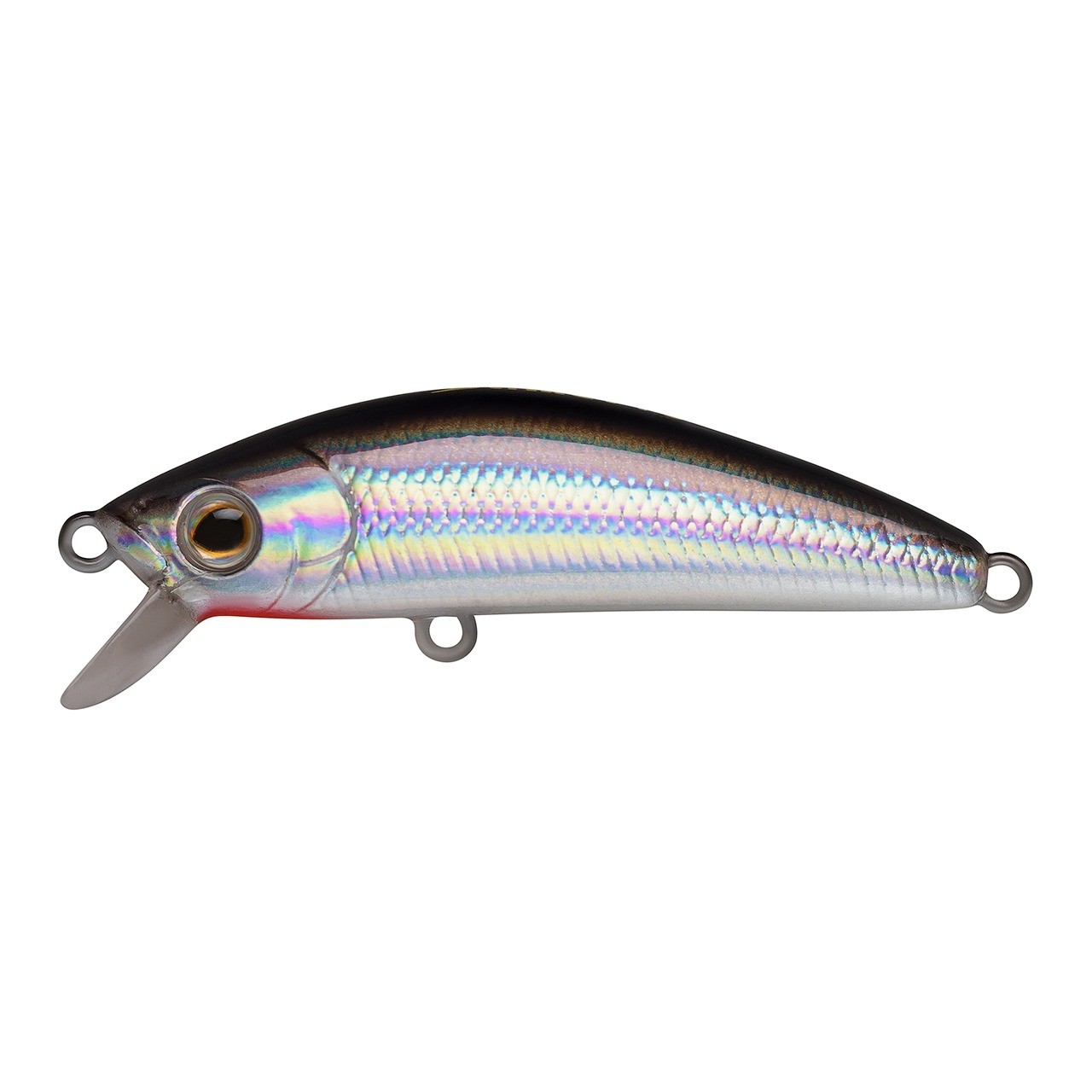 Воблер Strike Pro Mustang Minnow 60 A010-EP Black Back Silver 5,8 гр   MG-002A#A010-EP — характеристики,  особенности конструкции