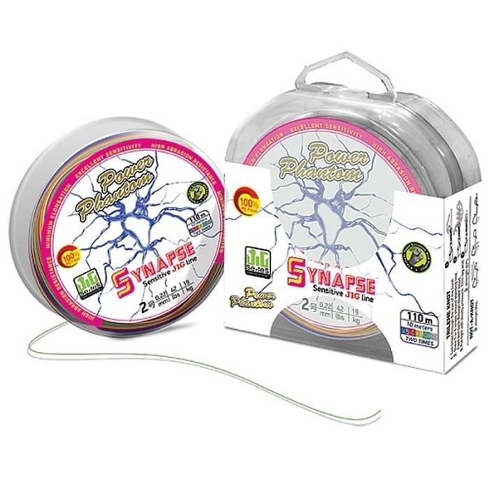 Плетеный шнур Power Phantom Synapse PE 110 м  PE # 0,4  0,1 мм   PPPESYM11004 — характеристики,  особенности конструкции