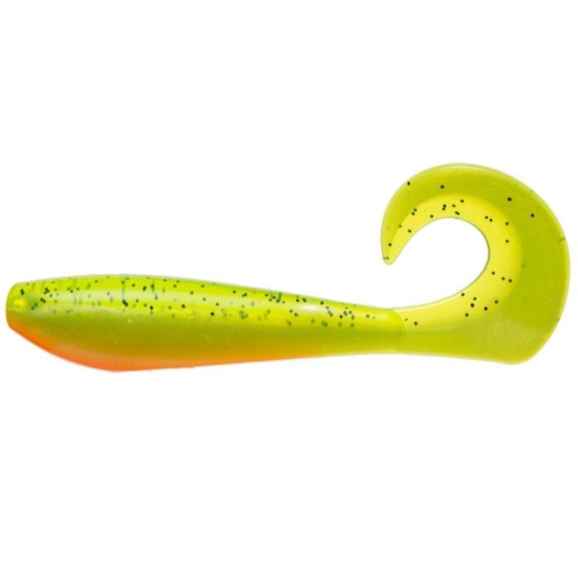 Силиконовая приманка Narval Curly Swimmer 12 120 мм 4 шт 015-Pepper/Lemon   NVCS12015 — характеристики,
	                                    особенности конструкции