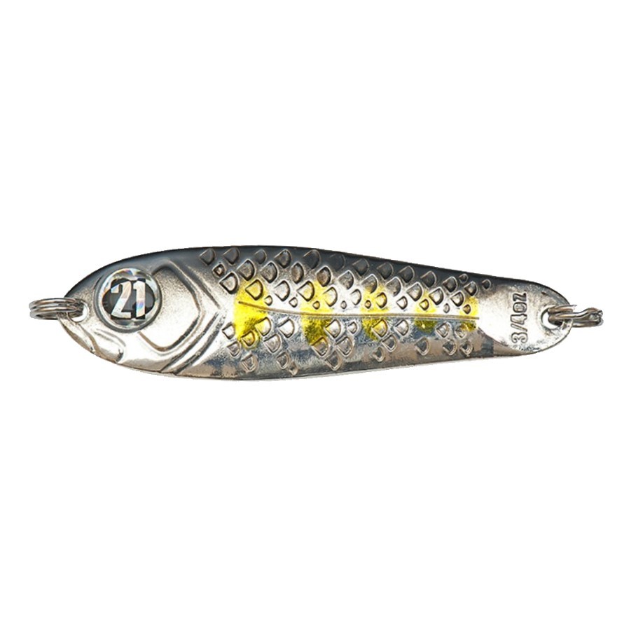 Колеблющаяся Блесна Pontoon 21 Paco 3/4oz 21 гр 64 мм S40-010 Golden Spots Yamame   P21-SP-PAC21-S40-010 — характеристики,  особенности конструкции