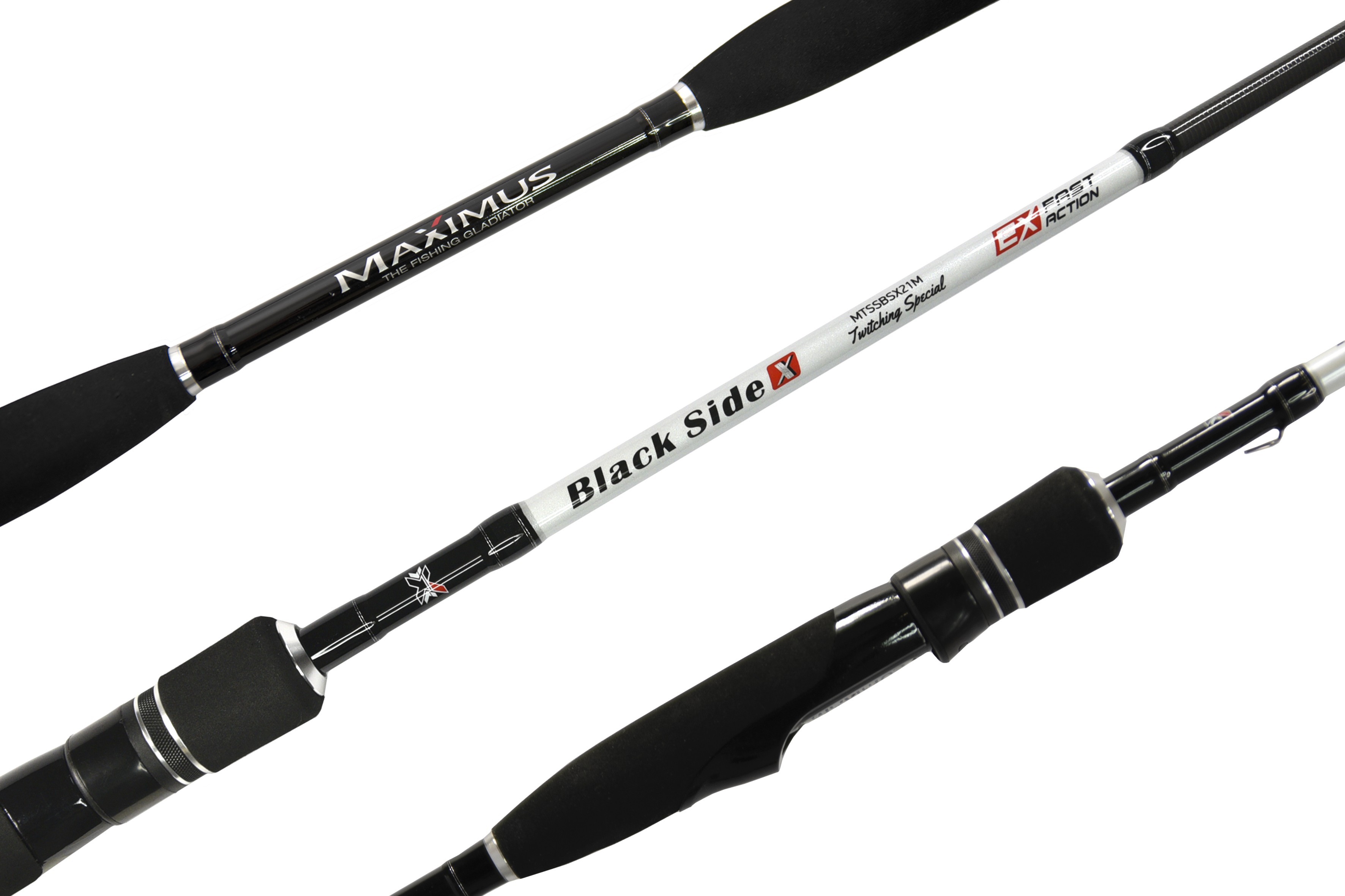 Спиннинг Maximus Black Side-X 20M 200 см 7 - 28 гр    MTSSBSX20M — крупный план
	                                    3