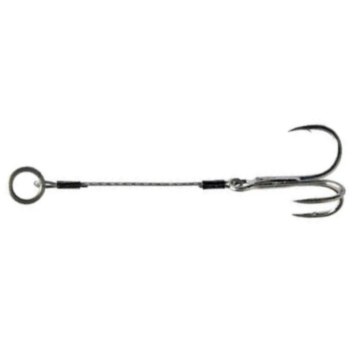 Крючок Тройной Decoy WA-21 Wire Treble Assist №4 2 шт  №L  WA-21 #L — характеристики,  особенности конструкции