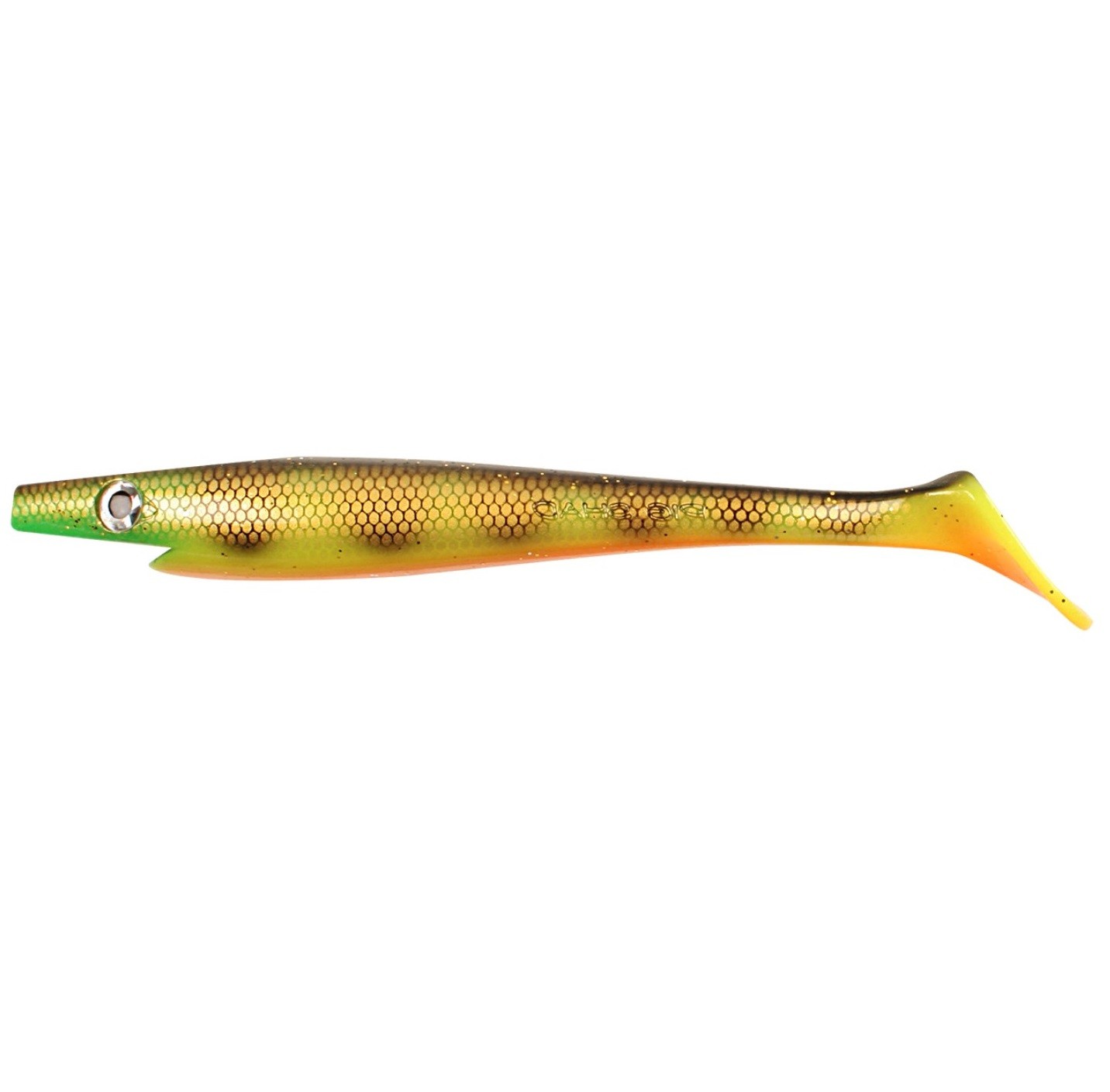 Силиконовая приманка Strike Pro Pig Shad 172A 230 мм 1 шт Orange Belly Perch   SP-172A#C039 — характеристики,
	                                    особенности конструкции