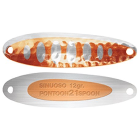 Колеблющаяся Блесна Pontoon 21 Sinuoso 12 12 гр 55 мм C02-003   P21-SP-SIN-12-C02-003 — характеристики,  особенности конструкции
