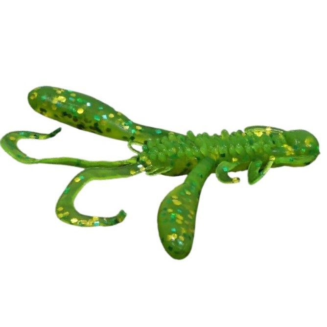 Силиконовая приманка Kosadaka Kong 70 70 мм 4 шт GR   KNG-70-GR — крупный план
	                                    1